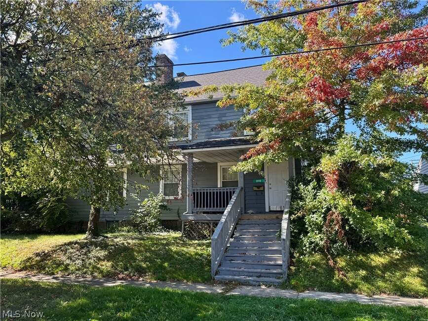 Porch and front approach at 3633 Cedarbrook Road