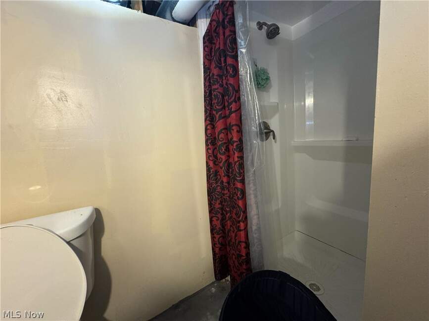 Basement shower at 3633 Cedarbrook Road