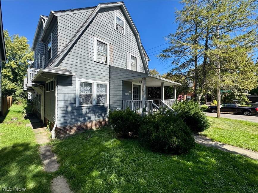 Corner view of the exterior at 3633 Cedarbrook Road